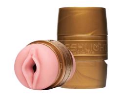 Fleshlight Quickshot Stamina Training Unit - umelá vagína a zadok (ružová)