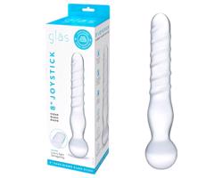 GLAS - obojstranné sklenené dildo (priehľadné)