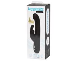 Happyrabbit G-Spot Slim - vibrátor (čierny)