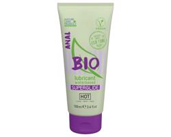 HOT BIO Superglide Anal - vegán vodný análny lubrikant (100ml)