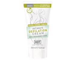 HOT Intimate - intímny depilačný krém so špachtľou (100ml)