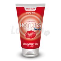 Hot Kiss Jahodový gél 50 ml