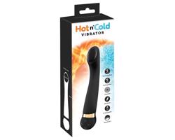 Hot 'n Cold - akumulátorový vibrátor na bod G (čierny)