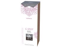 HOT Shiatsu G-Spot - G-bod stimulujúci intímny gél (15 ml)