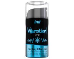 Intt Vibration! - tekutý vibrátor - ľad (15 ml)