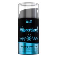 Intt Vibration! - tekutý vibrátor - ľad (15ml)