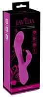 Javida Thumping Rabbit - nabíjací vibrátor na klitoris, 3 motory (fialový)