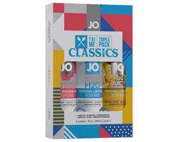 JO System Classics - rozmanitá sada lubrikantov (3x30ml)