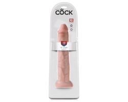 King Cock 13 - gigantický realistický dildo (33 cm) - naturálny