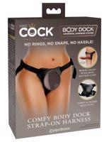 King Cock Elite Comfy Body Dock - Pripojiteľné dno (hnedé)