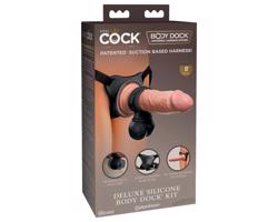 King Cock Elite Deluxe - pripínací dildo sada