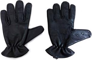 Kožené rukavice s kovovými hrotmi Vampire Gloves, L