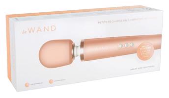 Le Wand Petite - exkluzívny bezdrôtový masážny prístroj (ružovo-zlatý)