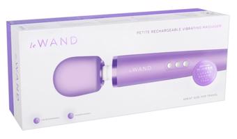 Le Wand Petite - exkluzívny bezdrôtový masážny vibrátor (fialový)