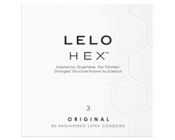 LELO Hex Original - luxusný kondóm (3 ks)