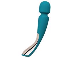 LELO Smart Wand 2 - stredný - nabíjací masážny vibrátor (tyrkysový)