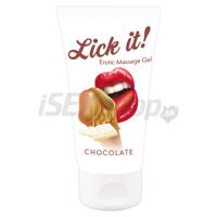 Lick it! &amp;amp;#45; 2in1 masážny lubricant &amp;amp;#45; white chocolate 50ml