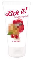 Lick it! - jedlý lubrikant - čerešňový (50ml)