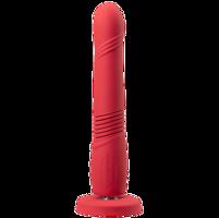 Lovense - Gravity Thrusting Dildo App Controlled Red