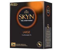 Manix SKYN Large - bezlatexový kondóm (36 ks)