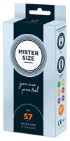 Mister Size tenký kondóm - 57mm (10ks)