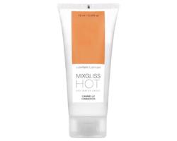 Mixgliss Hot - hrejivý, vodný lubrikant - škorica (70ml)