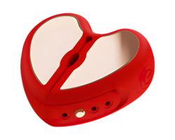 Mrow - Smart Vibrating Nipple Clamps (Red)