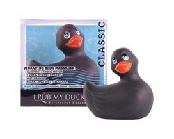 My Duckie 2.0 - hravá kačička vodotesný klitorálny vibrátor (čierna)