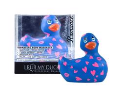 My Duckie Romance 2.0 - vodotesný klitorálny vibrátor (modro-ružový)