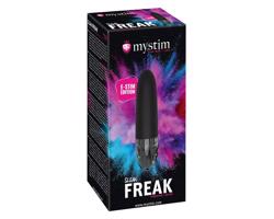 mystim Sleak Freak E-Stim - akumulátorový elektro tyčový vibrátor (čierny)