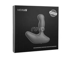 Nexus Revo - revolučný rotačný masér prostaty (čierny)