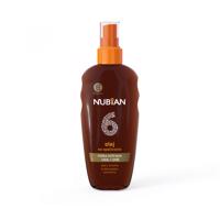 Nubian Olej na opaľovanie sprej SPF 6 150 ml