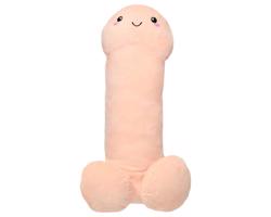 Objímateľný plyšový penis - 60cm (prírodný)