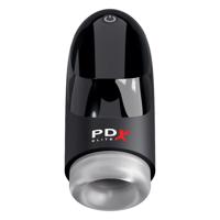 PDX Hydrogasm - battery operated rotary masturbator (black)