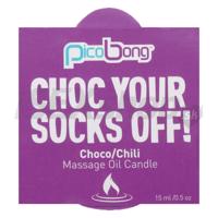 PicoBong Choco &amp;amp;amp; Chili Massage Oil Candle 15ml