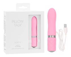 Pillow Talk Flirty - nabíjací ružový vibrátor