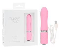 Pillow Talk Flirty - nabíjací tyčový vibrátor (ružový)