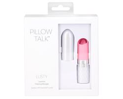 Pillow Talk Lusty - nabíjací jazýčkový vibrátor (ružový)