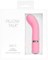 Pillow Talk Racy - dobíjací vibrátor s úzkym bodom G (ružový)