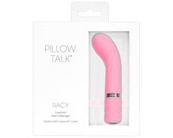 Pillow Talk Racy - úzky G-bod vibrátor s akumulátorom (ružový)