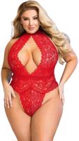 Plus size body Bianca, XL–XXL + darček tangá