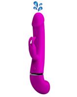Pretty Love Henry - nabíjací, striekajúci vibrátor s ramenom na klitoris (ružový)