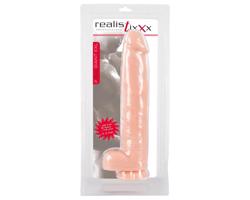 realistixxx Giant 3XL - realistický dildo (42 cm) - prírodný