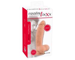 realistixxx Torero - akumulátorový prísavný rotačný vibrátor (22 cm)