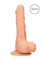 RealRock Dong 10 - realistické dildo s penisom (25 cm) - prírodné