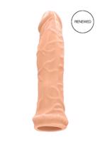 RealRock Penis Sleeve 6 - návlek na penis (17cm) - prírodná farba