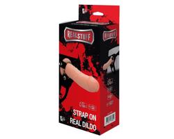 RealStuff Strap-On - realistický, pripevniteľný dildó (prírodný)