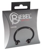 Rebel Glans Ring - šperkový krúžok  na žaluď s kamienkami