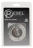 Rebel - ťažký oceľový krúžok a naťahovač na semenníky (273g)