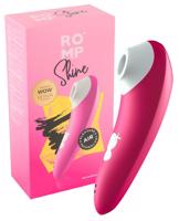 ROMP Shine - nabíjací, vodotesný stimulátor klitorisu na báze vzduchových vĺn (ružový)